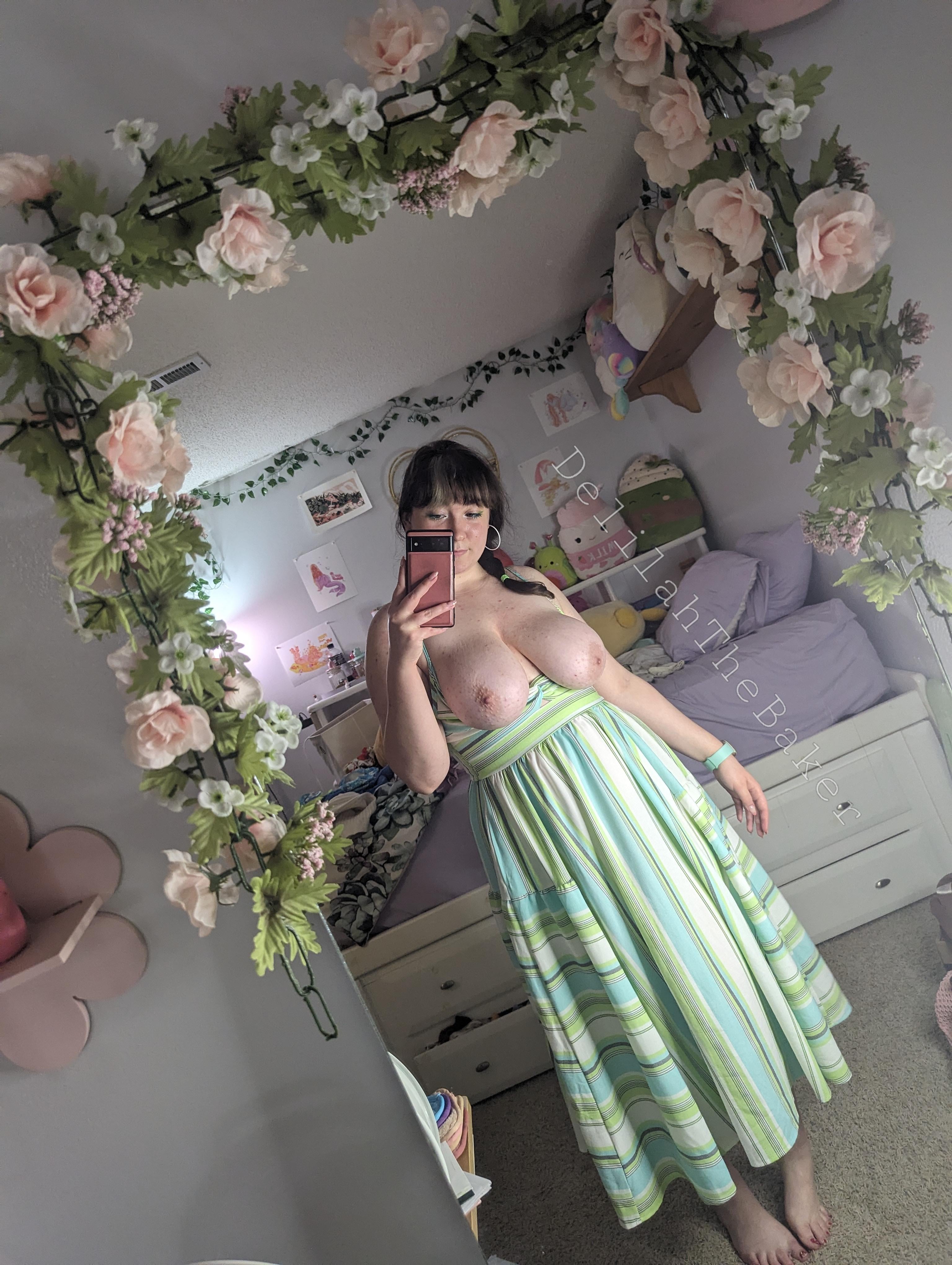 Thicker I think your cock will fit nicely between these