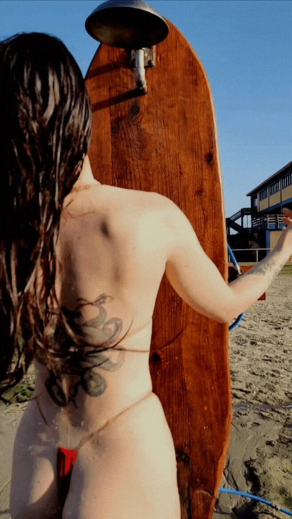 extra jiggly in the shower