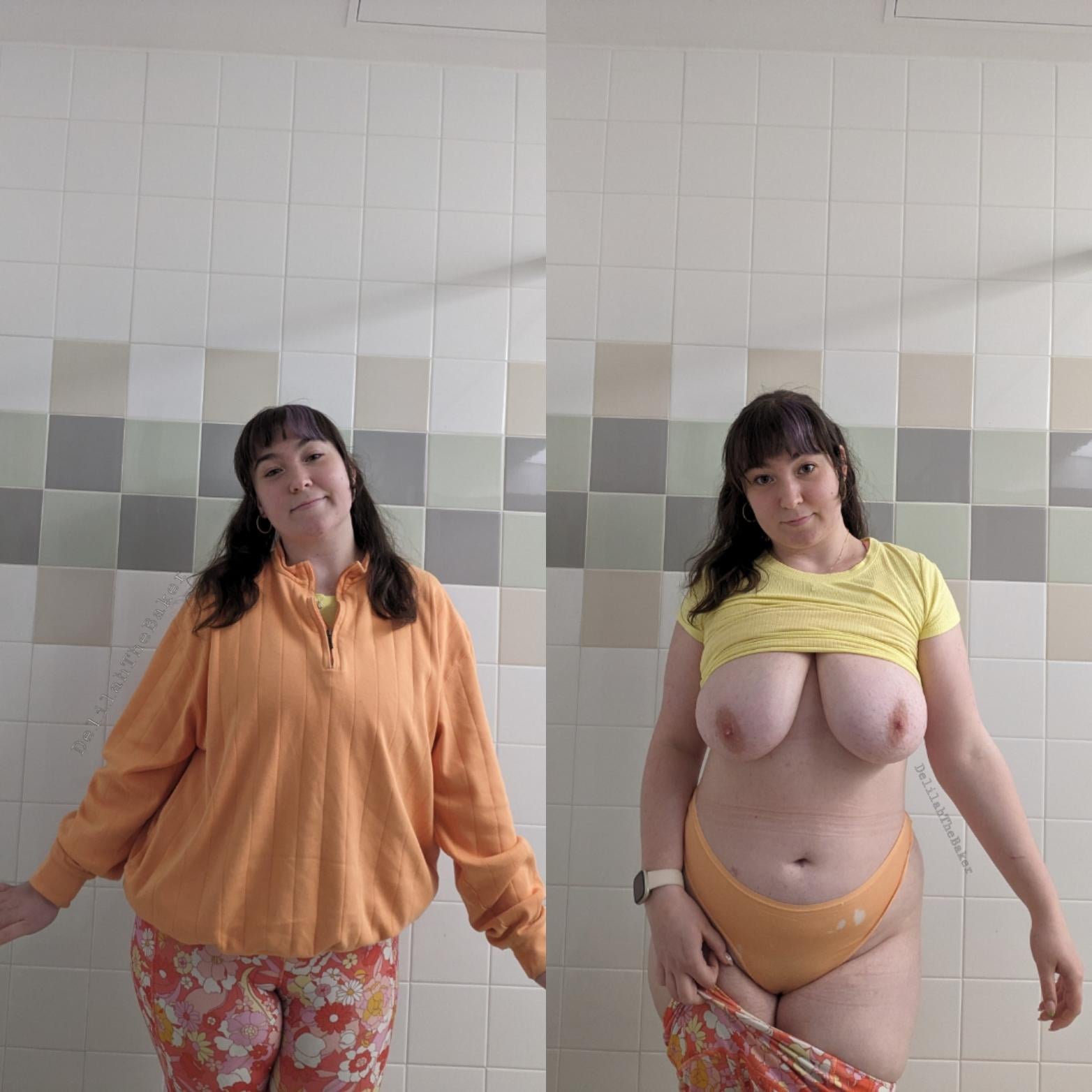 Did you guess Id be this thick under my clothes