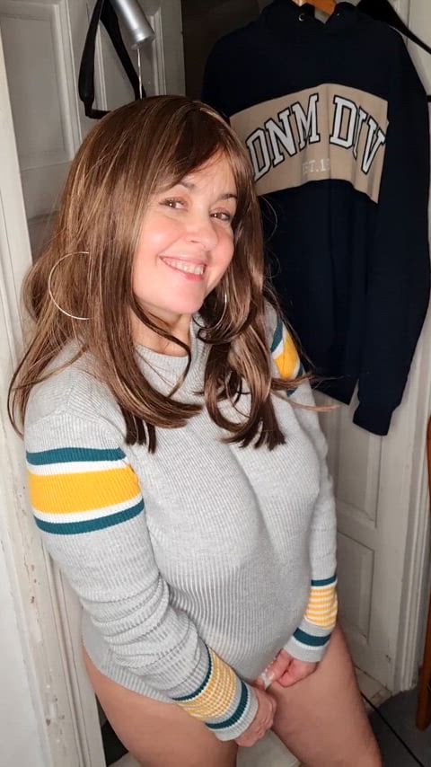 Pullover pull under Im always thick AF Thick White