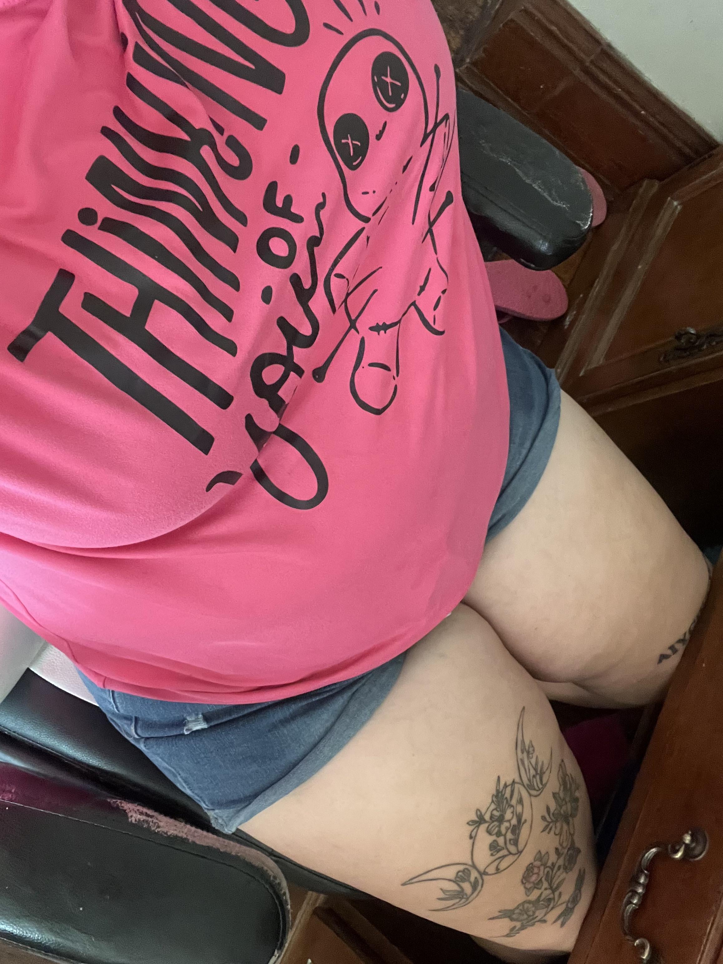 Thicker Beautiful with and without clothes on