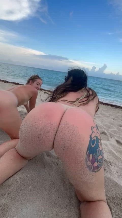 Whats your reaction if you see us at the beach