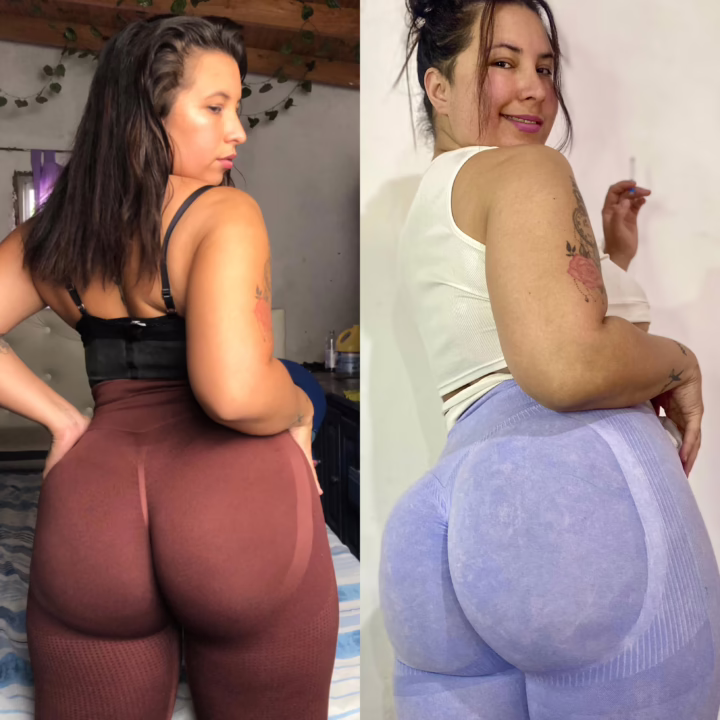 My bum has got even bigger over the last two years.