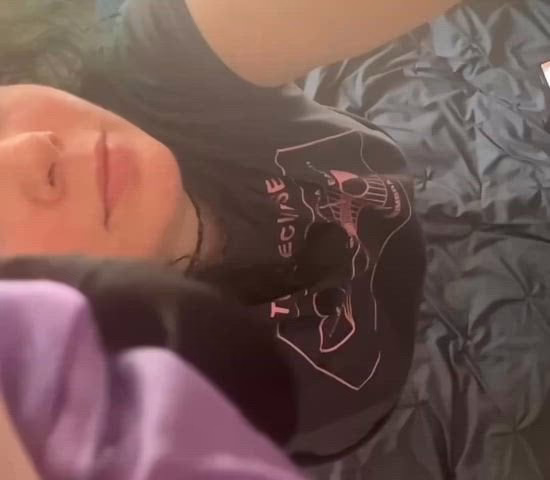 Taped my phone to the ceiling