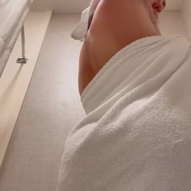 POV: I just got out of the shower, and you’re very lucky
