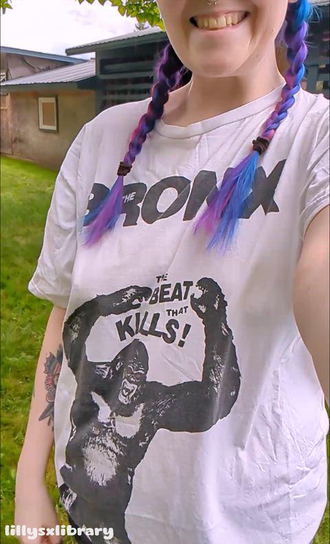 Thicker Id flash you everyday if we were neighbors