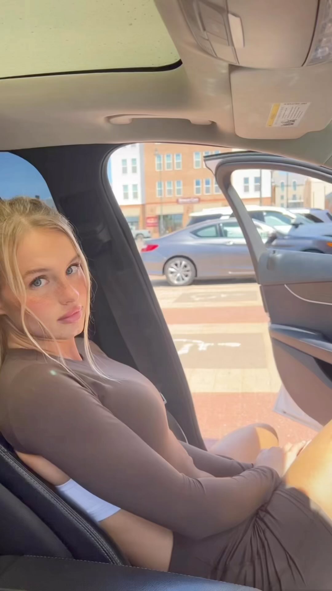 Vega Thompson Headed to the gym