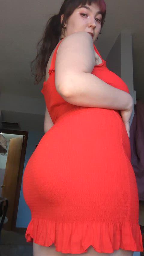 I never wear panties under my dress