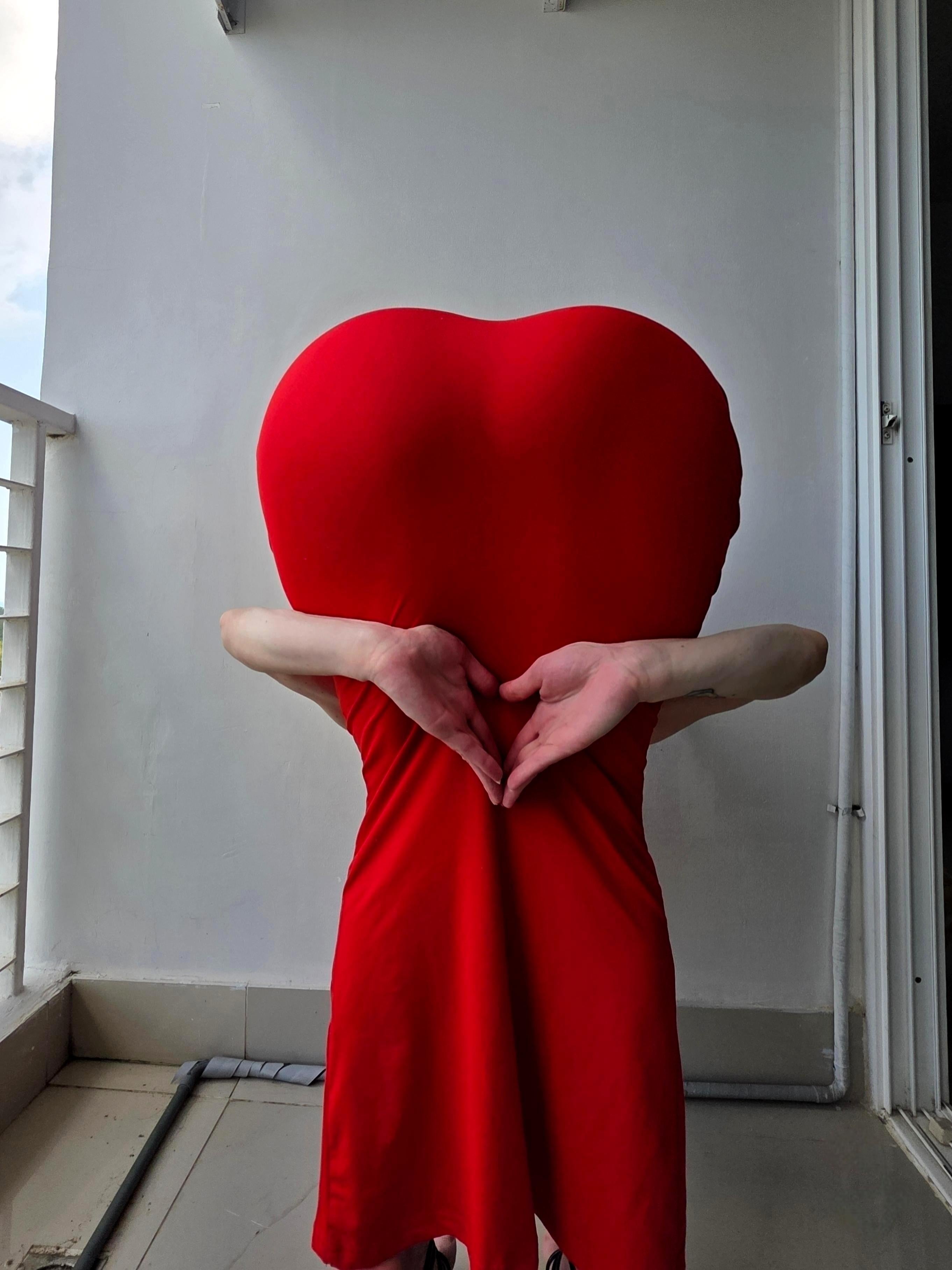 Doing the heart trend Centaur Girls