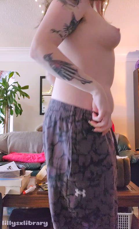 Let me take my pants off for you