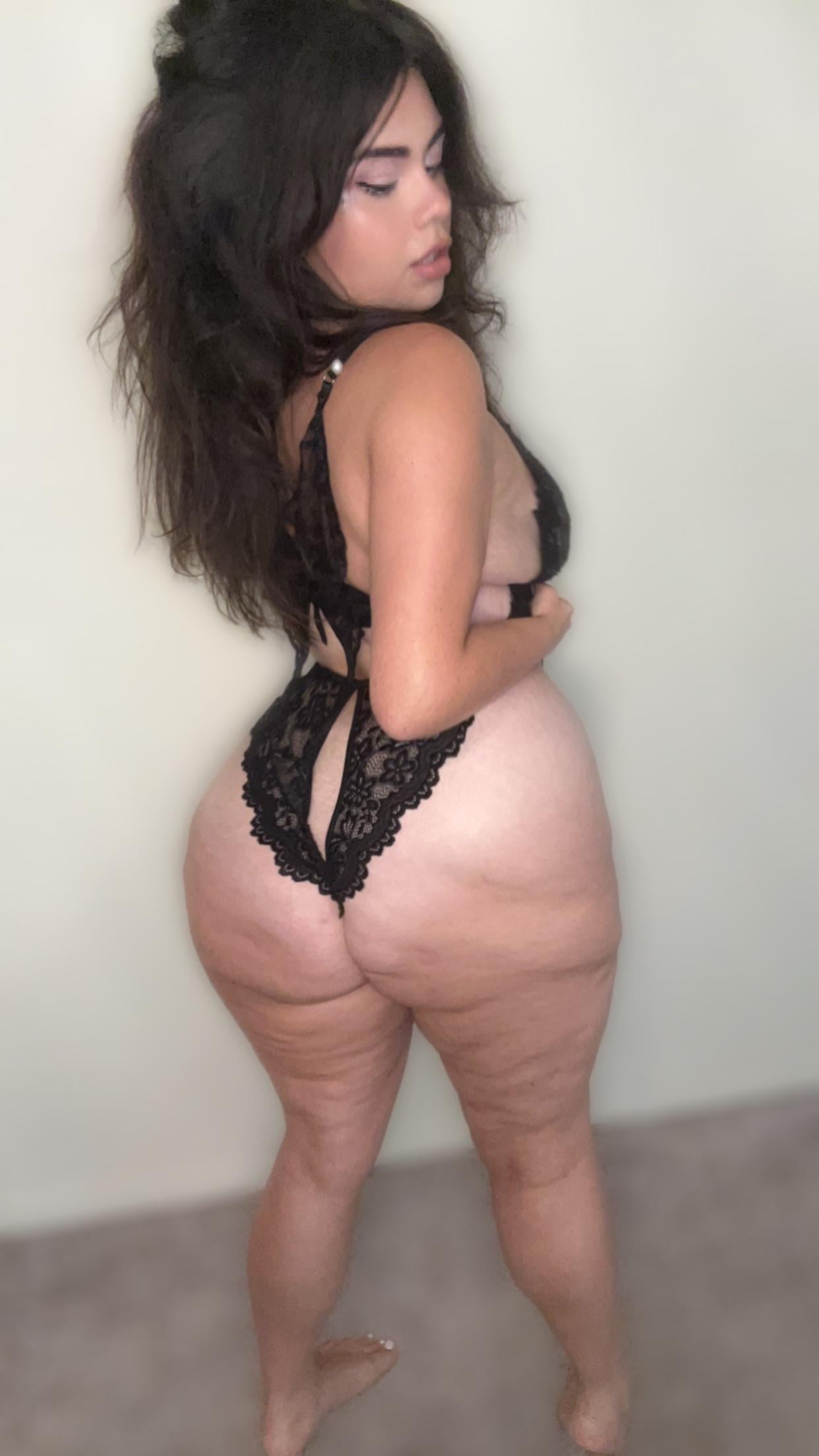 Thicker I hope the cellulite doesnt turn you off